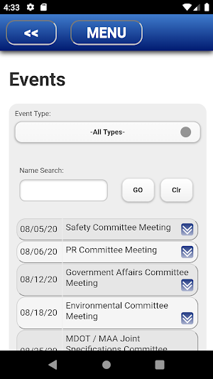 Michigan Aggregates Association Screenshot 1