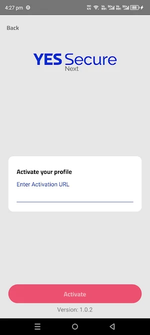 YES Secure Next Screenshot 0