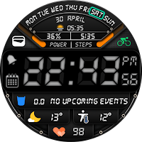 Digital Watch Face MB262