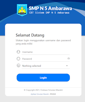 CBT SMPN 5 Ambarawa Screenshot 0