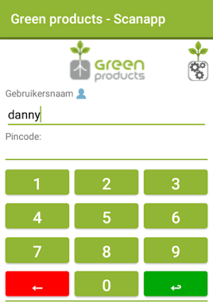 Green Products Scanapp Screenshot 1