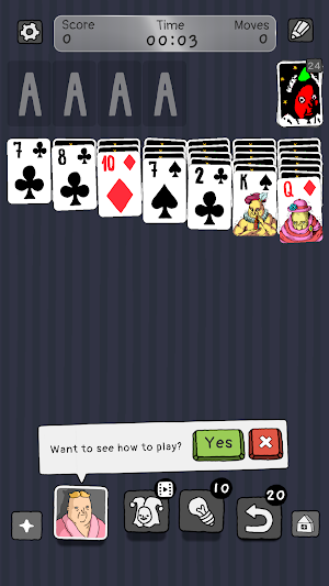 Solitaire x Shkya Screenshot 1
