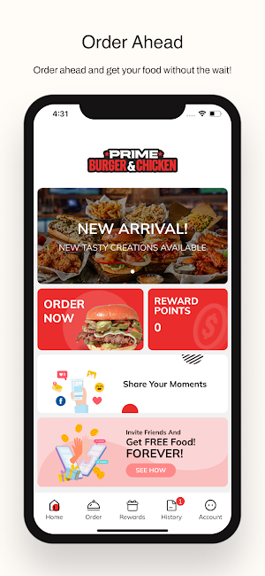 Prime Burger & Chicken Screenshot 0