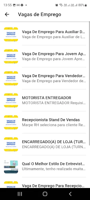 Portal Vagas 2.0 Screenshot 3