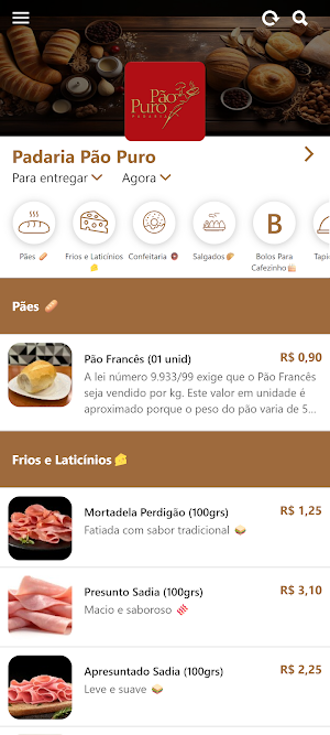 Padaria Pão Puro Screenshot 0