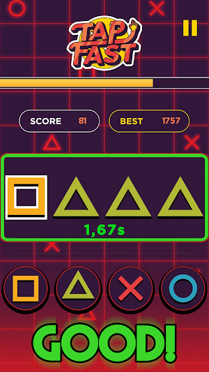 Tap Fast! Arcade Competition Screenshot 2