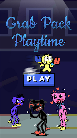 Grab Pack Escape Blue Monster Screenshot 0