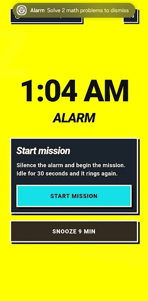 NeoAlarm – Mission Alarm Clock Screenshot 0