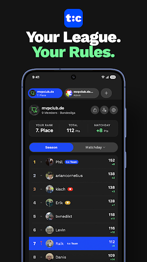 Tippclub — Football Prediction Screenshot 1