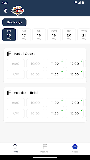 AIM Sports Screenshot 2