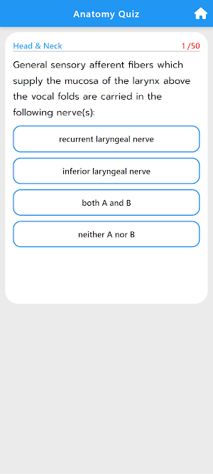 Anatomy Quiz Offline App Screenshot 3