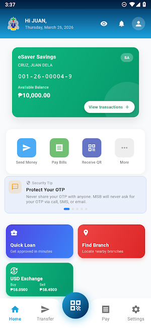MSB App Screenshot 0