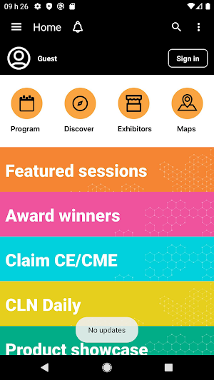ADLM Meetings Screenshot 1