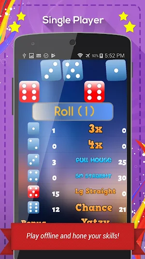 Yatzy - Dice Games Screenshot 1