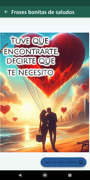 Greetings & beautiful phrases Screenshot 1
