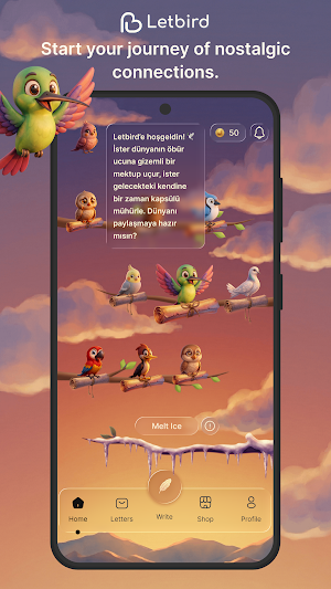 Letbird: Penpals Screenshot 0