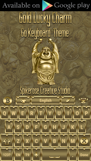 Gold Lucky Charm theme Screenshot 2