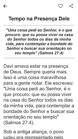 Devocional Diário Screenshot 1