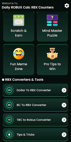 Daily ROBUX Calc: RBX Counters Screenshot 1