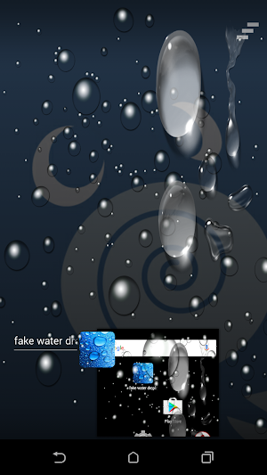 Fake Water Droplets Screenshot 0
