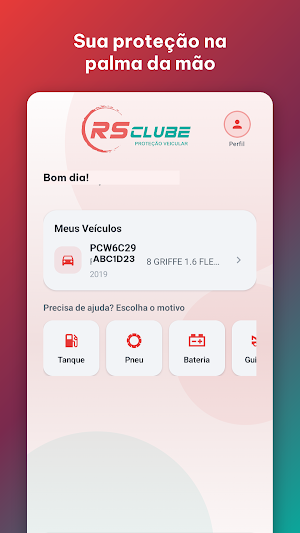 RS Clube Proteção Veicular Screenshot 1