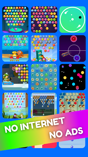 Bubble Pop Games! Ball Shooter Screenshot 1