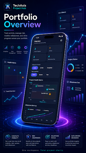 TechAxis Project Hub Screenshot 0