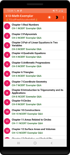 Class 10 math(English) Ncert exemplar Screenshot 2