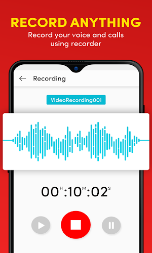 Auto Call, Audio, Sound, Voice Recorder & Editor Screenshot 2