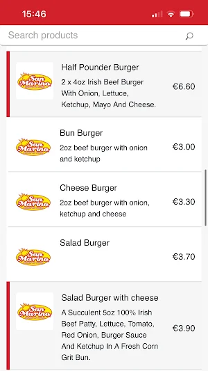 San Marino Takeaway Screenshot 1