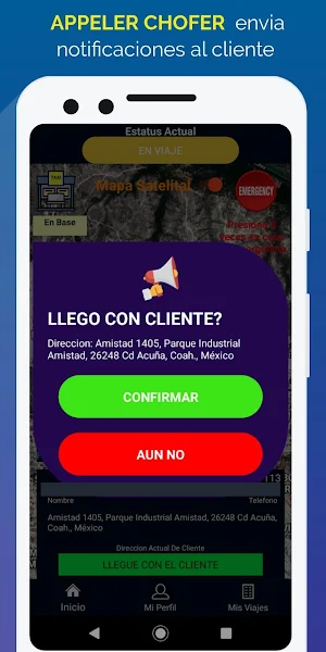 Appeler Chofer Screenshot 3