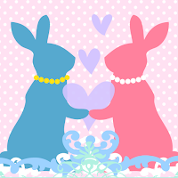 イースター壁紙きせかえ　pastel egg easter