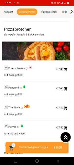 Golden Pizza Reinbek Screenshot 2