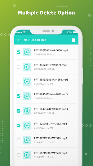 Opus to Mp3 Converter for WhatsApp Audio Screenshot 3