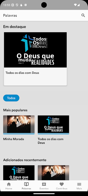 Ministério Renovar Screenshot 1