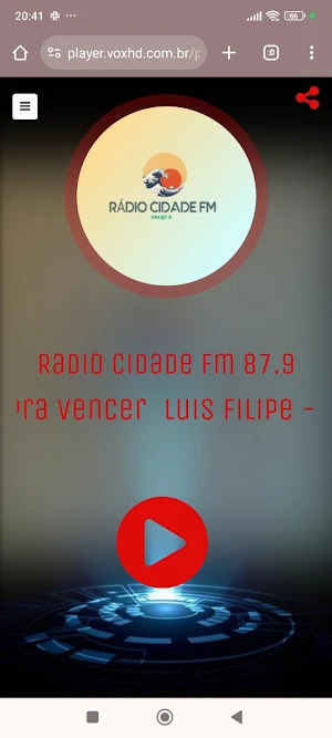 Rádio Cidade FM Screenshot 0