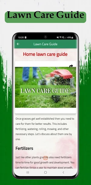 Home lawn care Screenshot 3