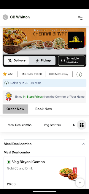 Chennai Biryani Whitton Screenshot 0