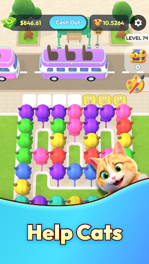 Bus Jam Cat - Play to Win Screenshot 0
