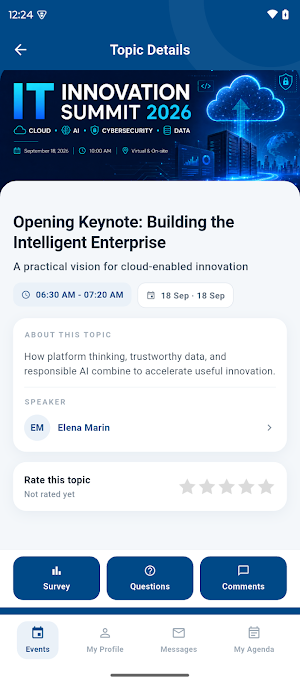 Stefanini Event App Screenshot 3
