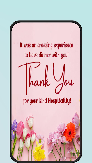 thank you for hospitality Screenshot 0