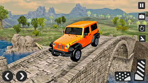 Offroad Jeep Game・Driving Game Screenshot 1