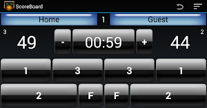 Basketball Score Gold Screenshot 1