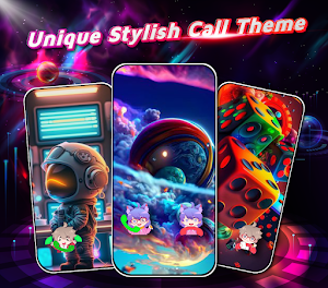 Call Screen Theme: Color Phone Screenshot 1