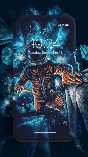 Astronaut Wallpaper Screenshot 2