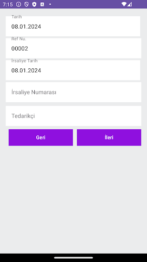 Gürsoy Depo Uygulaması Screenshot 2