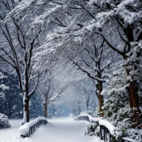 Snowfall Wallpaper 4K