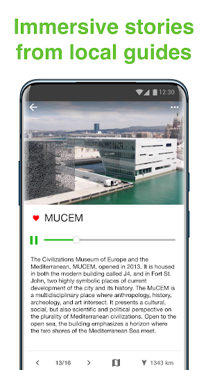 Marseille SmartGuide - Audio Guide & Offline Maps Screenshot 3
