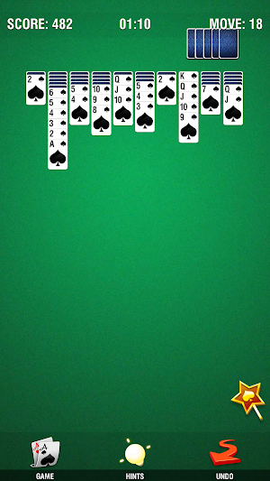 Spider Solitaire for Seniors Screenshot 0