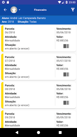 Escola Girassol Screenshot 3
